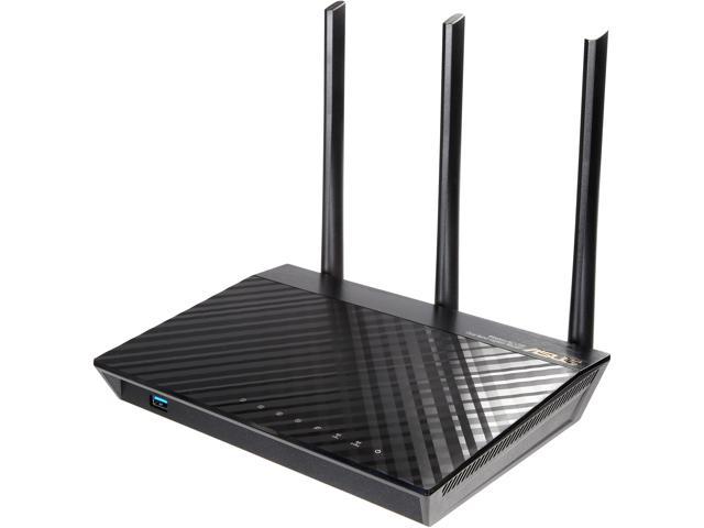 Asus RT-AC66U-B1 WIFI 802.11ac Dual-Band Wireless-AC1750 Gigabit Router (B1 Version Supports – Hi PC