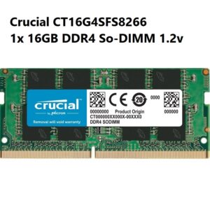 Kingston KVR26S19D8/32 SO-Dimm SINGLE CHANNEL: 32GB DDR4 2666MHz 