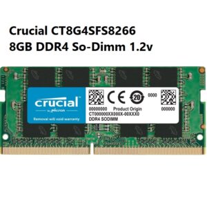 Crucial CT8G4SFS8266 SO-Dimm SINGLE Stick: 8GB (1x8GB) DDR4 2666MHz ...